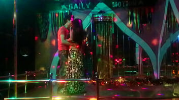 Nepal Desi Bar Girl Dance Of The Floor With A Handsome Boy