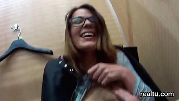 Attractive Czech Cutie Gets Tempted In The Mall And Rode In Pov