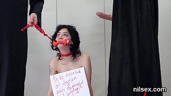 Spicy Cutie Was Brought In Ass Hole Assylum For Harsh Treatment