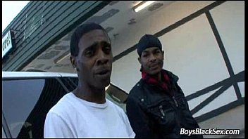 Blacks On Boys - Bareback Gay Interracial Hardcore Fucking 22