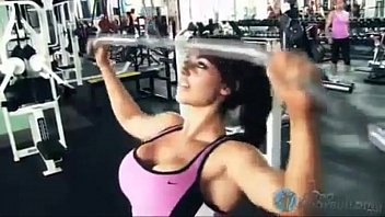 Kaitlyn (celeste Bonin) Workout Video
