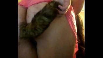 Curvy Amateur Tries Out Butt Plug