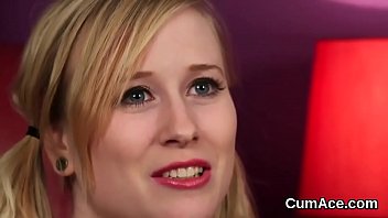 Horny Doll Gets Cumshot On Her Face Sucking All The Semen