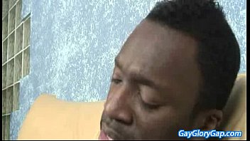 Gay Dude Rubbing Hard Dick And Gives Wet Blowjob 22