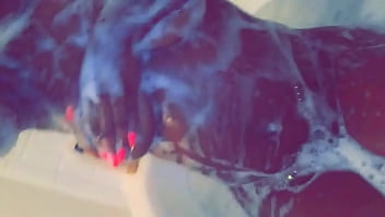 Black, Big, Tits, Boobs, Wet, Titty, Tease, Titties, Bath, Escort, Clean, Tub, Bubbles - Exotic - 2025 - Wild - Performance - Video 5176204