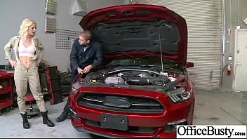 (lynna Nilsson) Office Girl With Big Tits Bang In Hard Style Action Vid-27