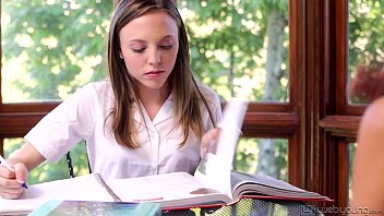 Hot Students Layla Sin And Aubrey Star