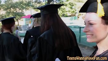 Streaking Teen Lez Taste