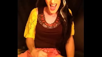 Big Cum Blast- Crossdresser Sissy Fay