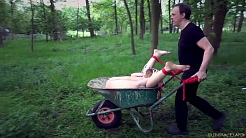 2 Slaves Sluts Tied Up In Rough Punishment And Bondage Bdsm Fucking