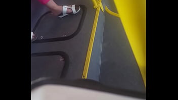 Mature Candid Foot Play