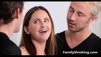 Teen Stepsister Gets Punish Fucked By Both Her Stepbrothers - Familystroking