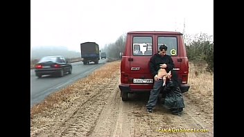 Real Fuck On Big Public Street