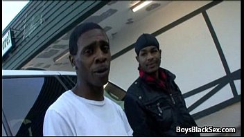 Blacks On Boys Bareback Gay Hardcore Fucking Video 22