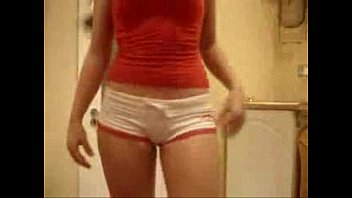 Lovely Brunette Girl Is Showing Us Her Ass