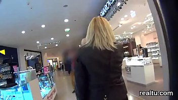 Flawless Czech Sweetie Is Tempted In The Mall And Drilled In Pov