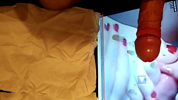 Small Hairy Cock Coming For Sharon987and Her Delectable Toes