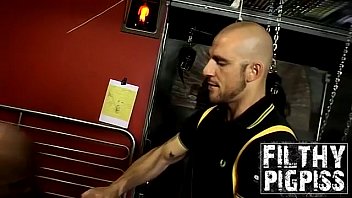 Horny Yenier And Nicos Love Anal Fuck After Pissing And Bj