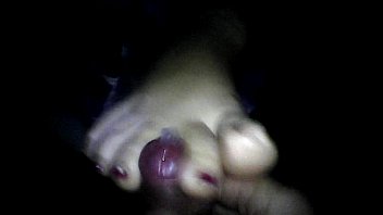 Hermosa Acabada Con Los Pies De Mi Mujer