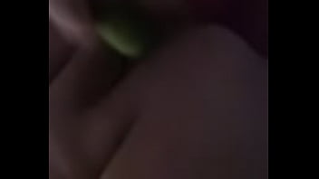 Desperate Granny Chooses Cucumber 4