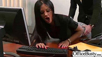 (elicia Solis) Sexy Busty Office Girl Bang Hardcore Style Video-13