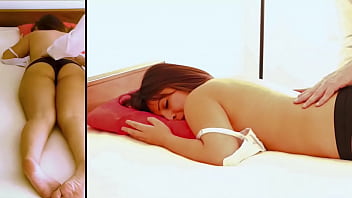 Luna Leve' Erotic Massage - Split Screen