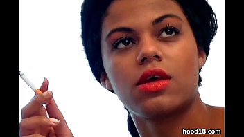 Cute Black Girl Blows A White Cock