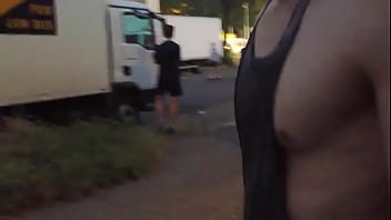 Public Piss During Street Festival Sequence 8