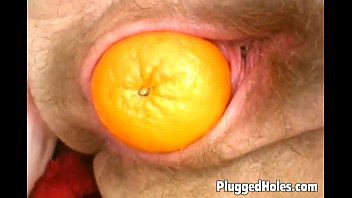 Hot Brunette Dildoing Her Pink Holes