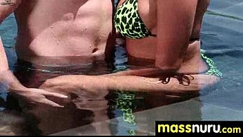 Nuru Massage Ends With A Hot Shower Fuck 12 - hardcore, massage, masseuse, nuru, nurugel - Video 5025994
