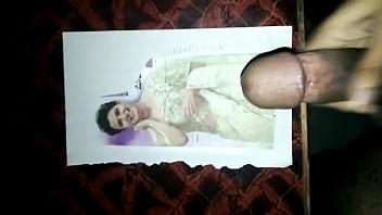 Cum Tribute On Actress Samantha