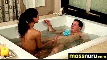 Lucky Client Gets A Full Service Massage 10 - hardcore, massage, masseuse, nuru, nurugel - Video 5015533