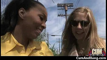 Black Girl Sucks Many White Cocks In Redneck Group 4 - interracial, blowjob, group, ebony, oral - Video 5187208