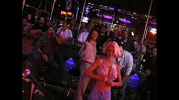 Julie Rage Blonde Slut Fucking On Stage