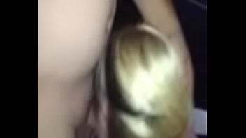 Hot Tattooed Blonde Sucks Mean Dick