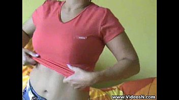 Girl Friend Hiding Face But Showing Boobs