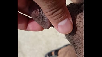 Milking Penis In Nature