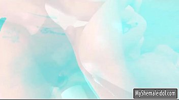 Busty Ts Geovanna Oliveira Slides Her Dick In Dudes Anus