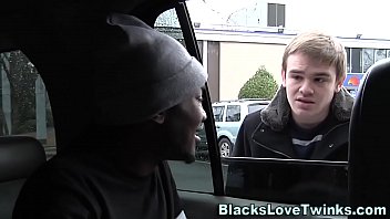 Black Cock Riding Twink