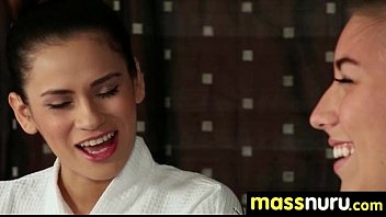 Nurumassage Teen Slides Oily Pussy On Cock 22 - hardcore, massage, masseuse, nuru, nurugel - Video 5134674