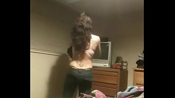 Trina Getting Dressed For Work Part 1