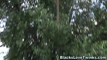 Interracial Threeway Jizz