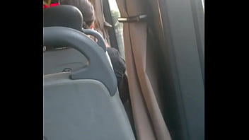 Jerkoff On Public Bus.