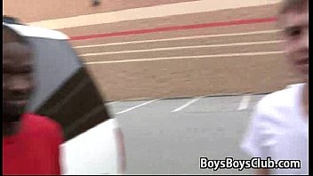 Blacks On Boys -gay Bareback Interracial Fuck Movie 14