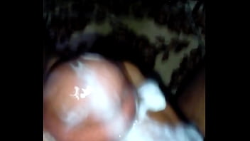 Dripping Cum From Dick Stroking.