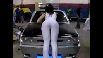 Nice Ass Marita Trento Sexy Girl In Car Show