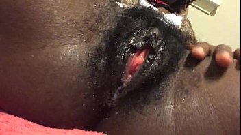 Hot Ebony Pussy Fingering