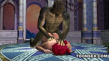 Sexy 3d Cartoon Elf Gets Her Tits And Pussy Fucked