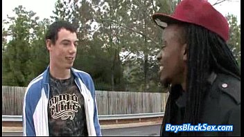 Blacks On Boys -nasty Interracial Gay Hardcore Fucking 04