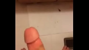 Rocket Jerking In The Bathroom